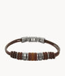 Picture of FOSSIL MANS LEATHER ADJUSABLE BRACELET